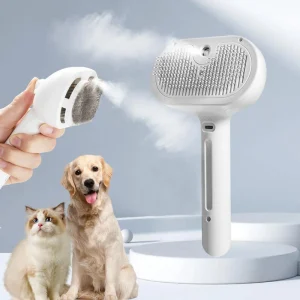 Pet Steam Massage Brush,
