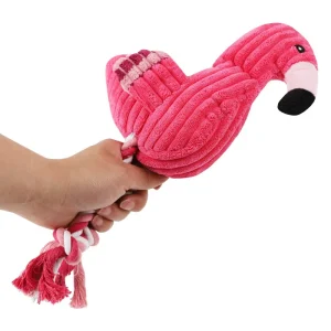 Plush Flamingo Pet Squeaky Toys