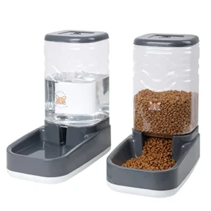 Automatic Cat Food and Water Dispenser Bowl Set