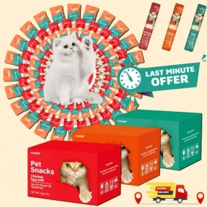 Assorted Lickable & Squeezable Cat Treats,
