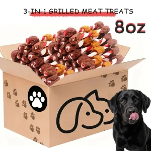 Triple-Flavored Kabob, Dog Treats