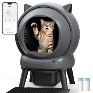 Automatic Self-Cleaning Cat Litter Box