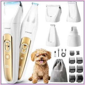 Quiet Dog Grooming Kit 4 in 1
