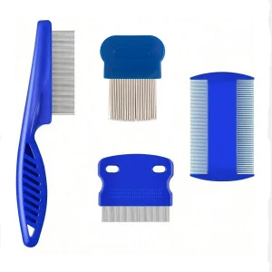 4 Pack Flea Lice Comb