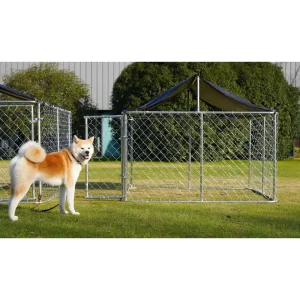 Large Outdoor Dog Cage, Heavy Duty Dog Kennel - Thumbnail Image 4