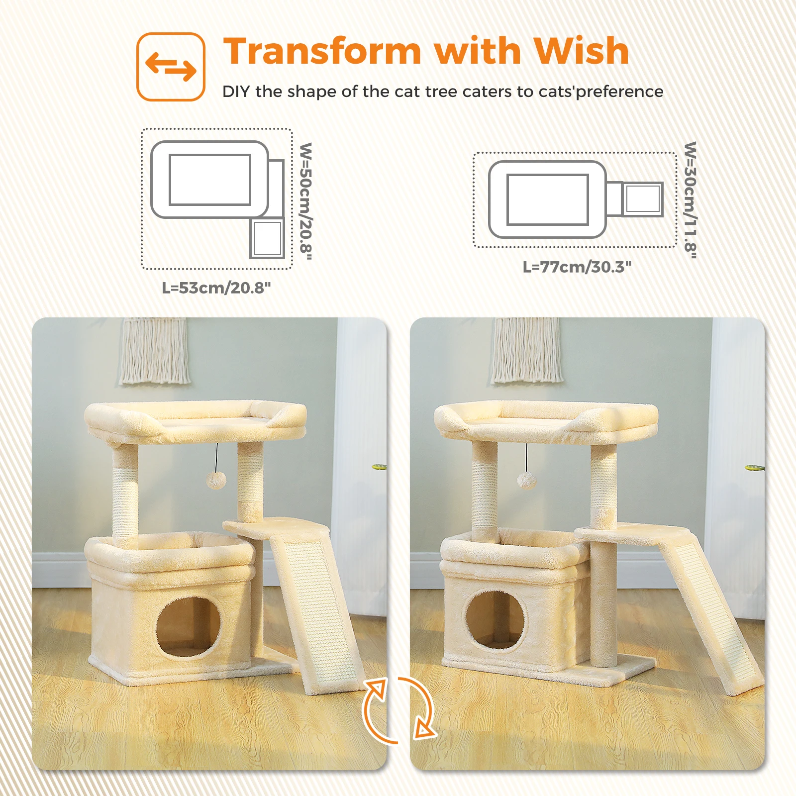 Small Cat Tree for Indoor Cat Tower - Image 4